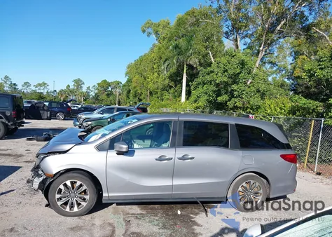 2022 Honda Odyssey Ex-L из США, поврежденный, VIN 5FNRL6H74NB065915